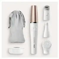 Braun FaceSpa Pro 911 10 pinzas Blanco, Bronce