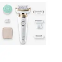 Braun Silk-épil 9 Flex 9-071 3D 40 pinzas Oro, Blanco