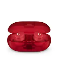 Apple Beats Solo Buds - Auriculares de tapón True Wireless - Rojo transparente