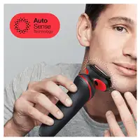 Braun Series 5 50-R1000s Máquina de afeitar de láminas Negro, Rojo