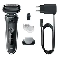 Braun Series 5 51-W1600s Máquina de afeitar de láminas Negro, Blanco