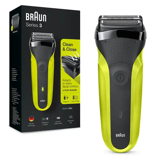 Braun Series 3 81702940 afeitadora Máquina de afeitar de láminas Recortadora Negro