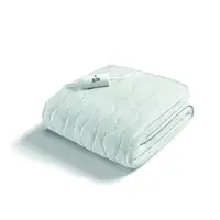 Imetec 16803 manta eléctrica y almohadilla 55 W Blanco Tela
