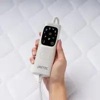 Imetec 16728 manta eléctrica y almohadilla Calentador de cama eléctrico 150 W Blan