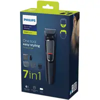 Philips MULTIGROOM Series 3000 Cara y cabello 7 en 1 con 7 herramientas
