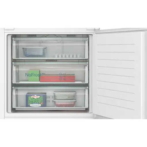 Siemens iQ300 KB96NVSE0 nevera y congelador Integrado 383 L E Blanco