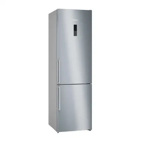 Siemens iQ500 KG39NAIBT nevera y congelador Independiente 363 L B Acero inoxidable