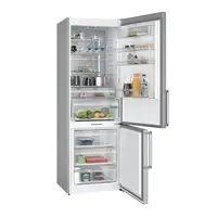 Siemens iQ500 KG49NAICT nevera y congelador Independiente 440 L C Acero inoxidable