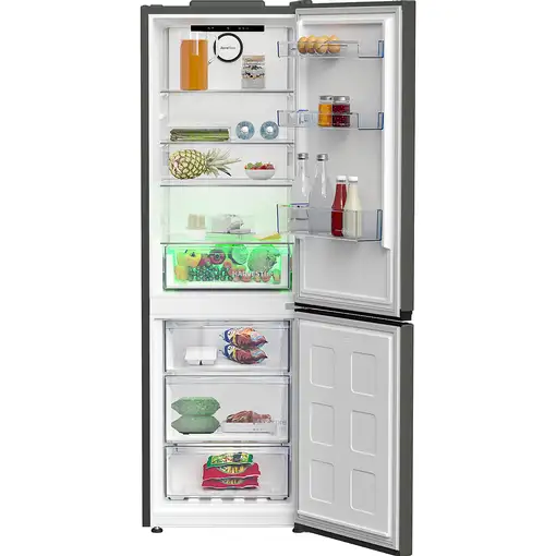 Beko B5RCNE365HG nevera y congelador Independiente 316 L D Gris