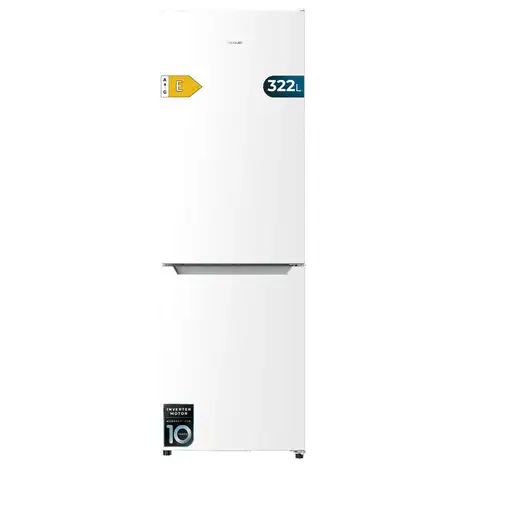 Cecotec Bolero CoolMarket Combi 322 White E Independiente 322 L Blanco
