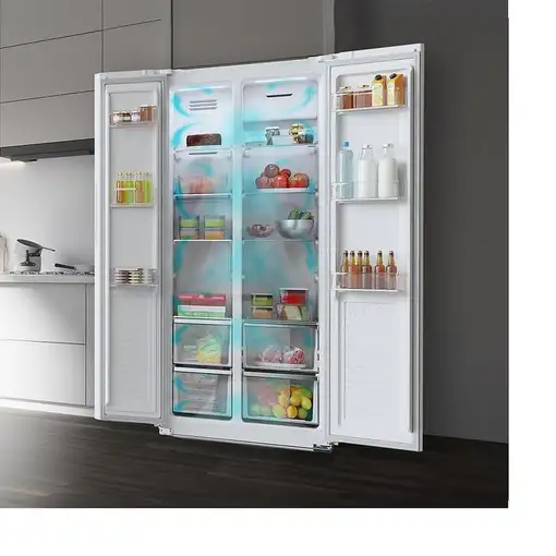 Cecotec 02437 nevera puerta lado a lado Independiente 430 L E Blanco