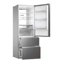 Haier 3D 70 Serie 7 HTW7720DNMP Independiente 486 L D Platino, Acero inoxidable