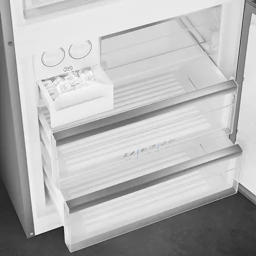 Smeg FC48XDNE nevera y congelador Independiente 481 L E Acero inoxidable