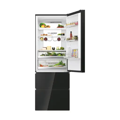Haier 3D 70 Serie 7 HTW7720DNGB Independiente 483 L D Platino, Acero inoxidable