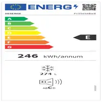 Hisense FV354N4BWE Congelador vertical Independiente 274 L E Blanco