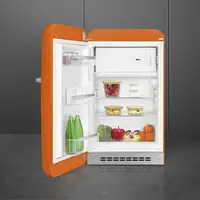 Smeg FAB10LOR6 frigorífico Independiente 105 L D Naranja