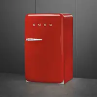 Smeg FAB10RRD6 frigorífico Independiente 105 L D Rojo