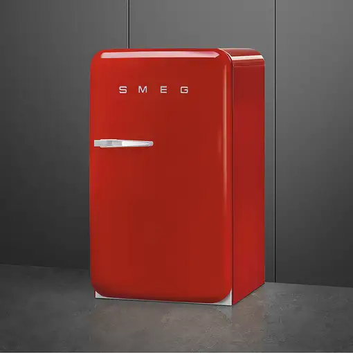Smeg FAB10RRD6 frigorífico Independiente 105 L D Rojo