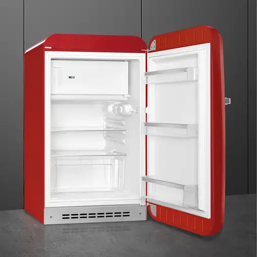 Smeg FAB10RRD6 frigorífico Independiente 105 L D Rojo