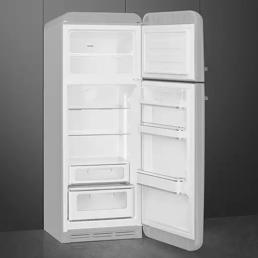Smeg FAB30RSV5 nevera y congelador Independiente 294 L D Plata