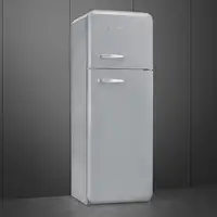 Smeg FAB30RSV5 nevera y congelador Independiente 294 L D Plata