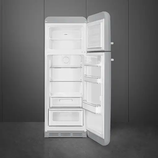 Smeg FAB30RSV5 nevera y congelador Independiente 294 L D Plata