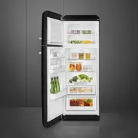 Smeg FAB30LBL5 nevera y congelador Independiente 294 L D Negro