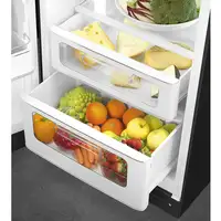 Smeg FAB30LBL5 nevera y congelador Independiente 294 L D Negro