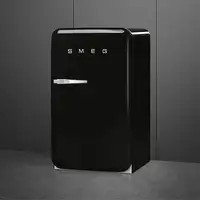 Smeg FAB10RBL6 frigorífico Independiente 105 L D Negro