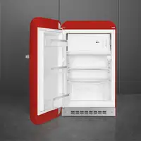 Smeg FAB10LRD6 frigorífico Independiente 105 L D Rojo