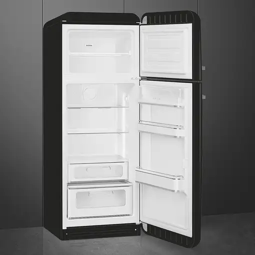 Smeg FAB30RBL5 nevera y congelador Independiente 294 L D Negro