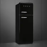 Smeg FAB30RBL5 nevera y congelador Independiente 294 L D Negro