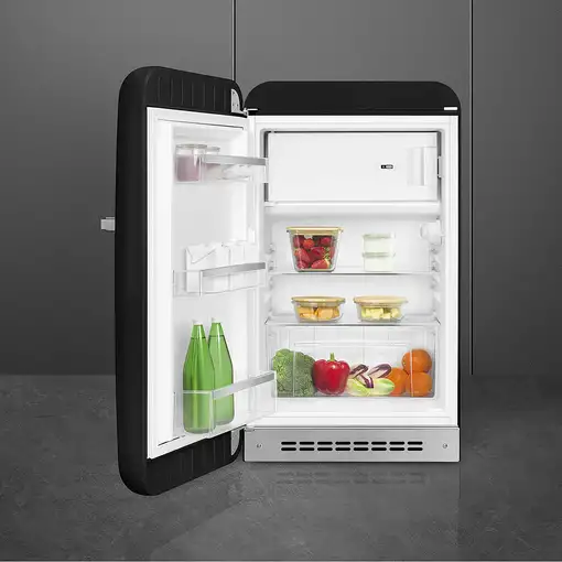 Smeg FAB10LBL6 frigorífico Independiente 105 L D Negro