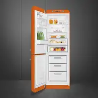 Smeg FAB32LOR5 nevera y congelador Independiente 331 L D Naranja