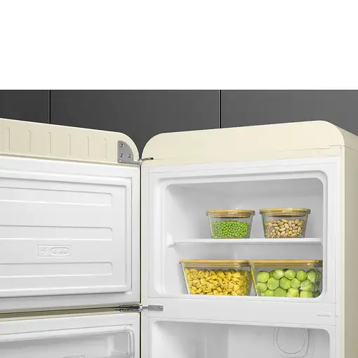 Smeg FAB30LCR5 nevera y congelador Independiente 294 L D Crema de color