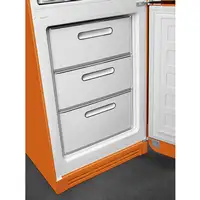Smeg FAB32ROR5 nevera y congelador Independiente 331 L D Naranja
