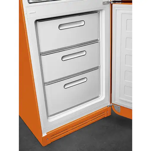 Smeg FAB32ROR5 nevera y congelador Independiente 331 L D Naranja