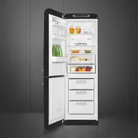Smeg FAB32LBL5 nevera y congelador Independiente 331 L D Negro
