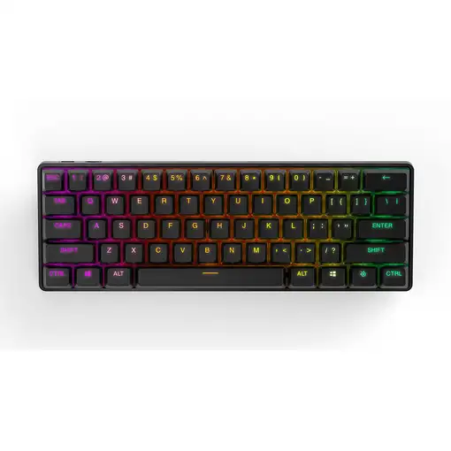 Steelseries Apex Pro Mini Wireless teclado Juego USB + RF Wireless + Bluetooth QWE