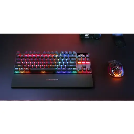 Steelseries APEX PRO TKL WIRELESS GEN 3 teclado Juego USB + RF Wireless + Bluetoot