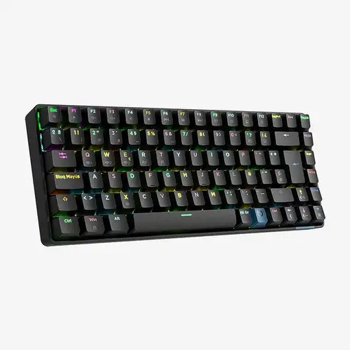 Hiditec GKE010005 teclado Juego USB + RF Wireless + Bluetooth QWERTY Español Negro