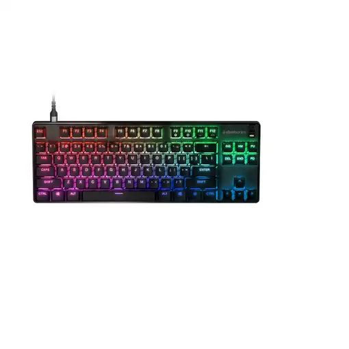 Steelseries Apex 9 TKL teclado Juego USB QWERTY Inglés de EE. UU. Negro