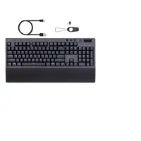 Thermaltake W1 Wireless teclado Juego USB + RF Wireless + Bluetooth Español Negro