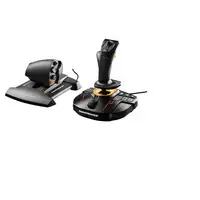 Thrustmaster T-16000M FCS Hotas Negro, Naranja USB Palanca de mando Analógico/Digi