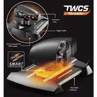Thrustmaster T-16000M FCS Flight Pack Negro USB Palanca de mando Analógico/Digital