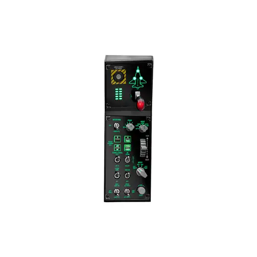 Thrustmaster VIPER Panel Negro USB Joystick/Palanca de control lateral + cuadrante
