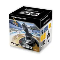 Thrustmaster T.Flight Stick X Negro, Rojo, Plata USB Palanca de mando Analógico PC