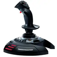 Thrustmaster T.Flight Stick X Negro, Rojo, Plata USB Palanca de mando Analógico PC