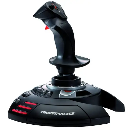 Thrustmaster T.Flight Stick X Negro, Rojo, Plata USB Palanca de mando Analógico PC