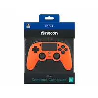 NACON PS4OFCPADORANGE mando y volante Naranja USB Gamepad Analógico/Digital PC, Pl